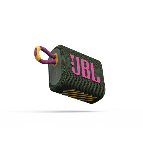 JBL GO3 Hordozható Bluetooth hangszóró - zöld