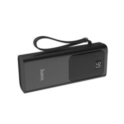   hoco. J41 Treasure Külső Akkumulátor Powerbank 10000mAh, Fekete