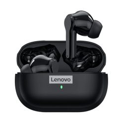   Lenovo Thinkplus LP1S Bluetooth 5.0 Vezeték Nélküli Fülhallgató Töltőtokkal, Fekete