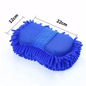 AMiO Cwash-08 kétoldalas mikroszálas autómosó szivacs – 27×14×6 cm