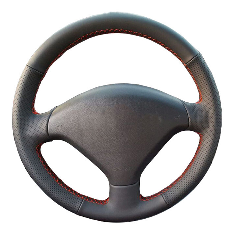 Peugeot 307 bőr kormányvédő – méretpontos, varrható kivitel